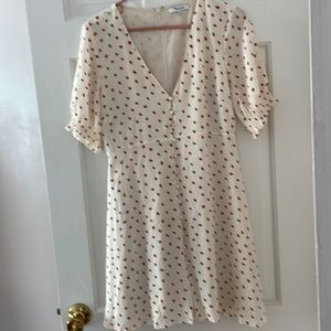 Madewell strawberry dress